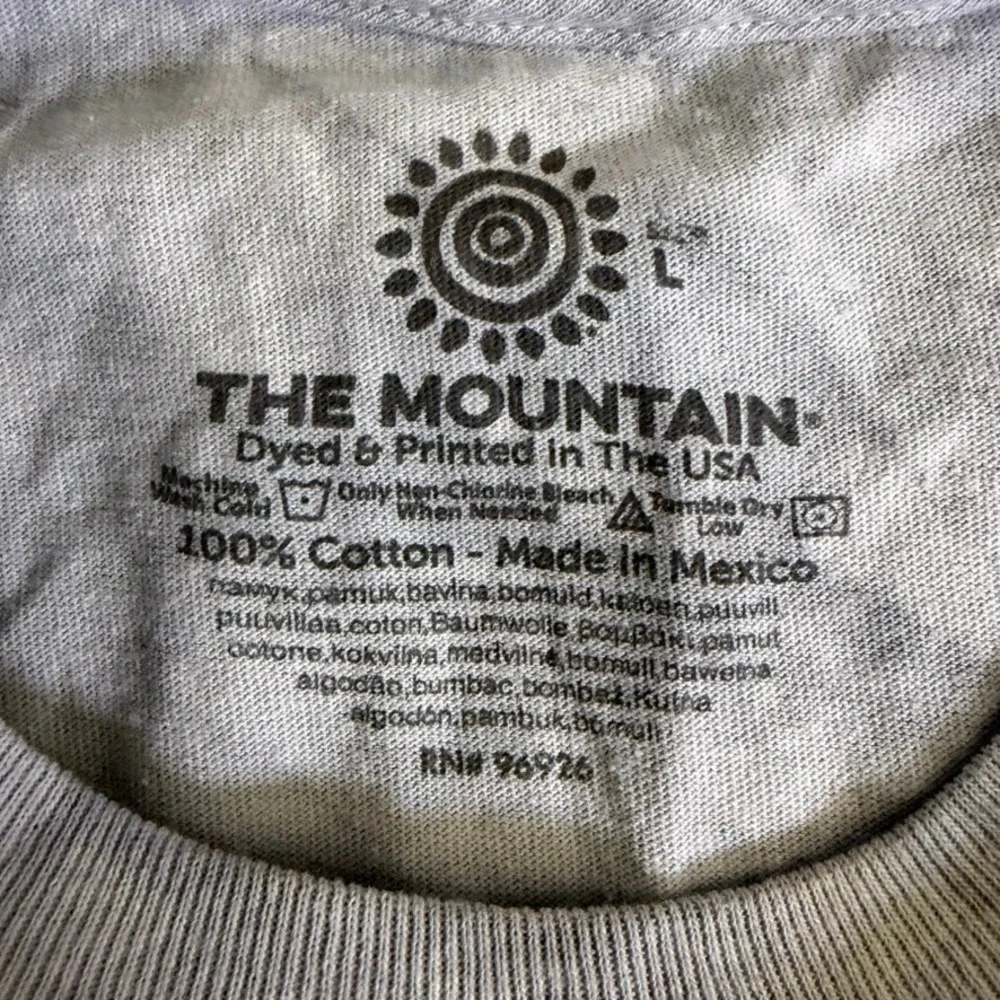 The Mountain T Shirt Mens L Horse Appaloosa Tie Dye Valarie Yost Graphic Tee